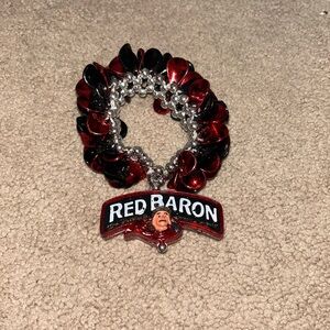 Red Baron bracelet candy style red black accessory